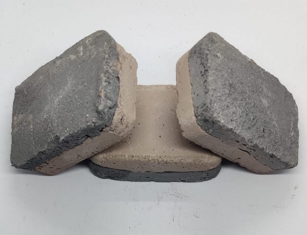 Red Nakumat Black Hall Layered Clay