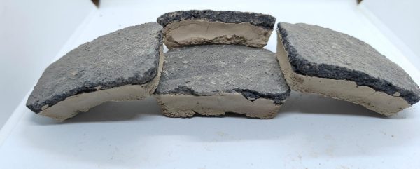 Red Nakumat Black Hall Layered Clay