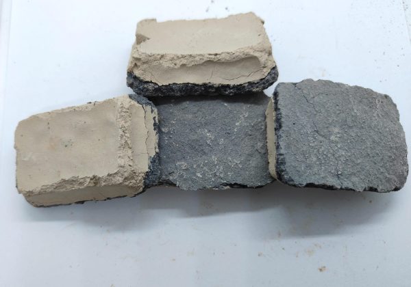 Red Nakumat Black Hall Layered Clay