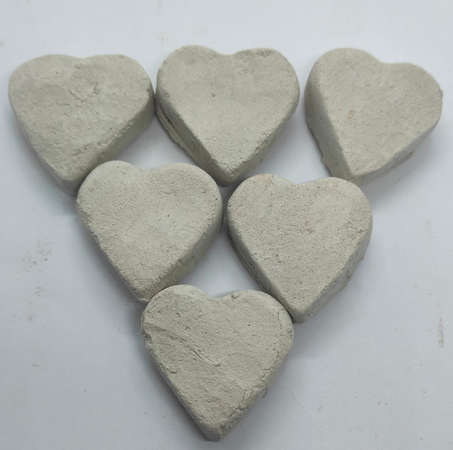 White Slate Clay Shapes