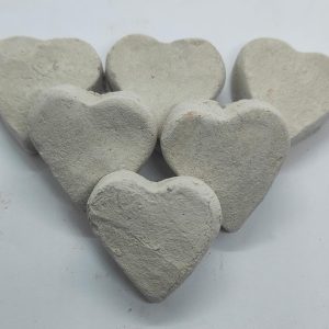White Slate Clay Shapes
