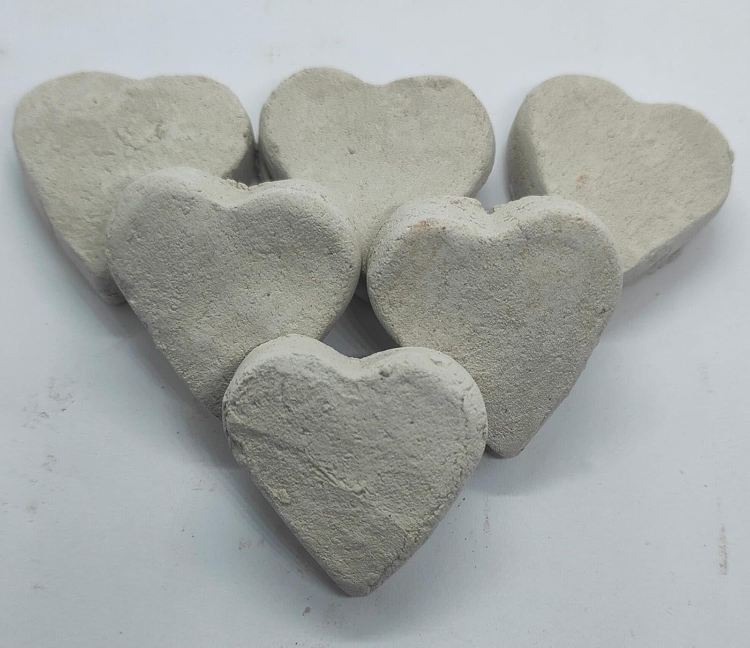 White Slate Clay Shapes