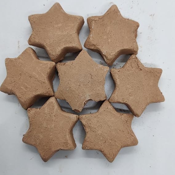 Red Slate Clay Shapes